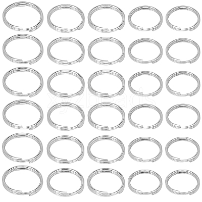 600Pcs 3 Styles 304 Stainless Steel Split Rings STAS-SP0001-64-1