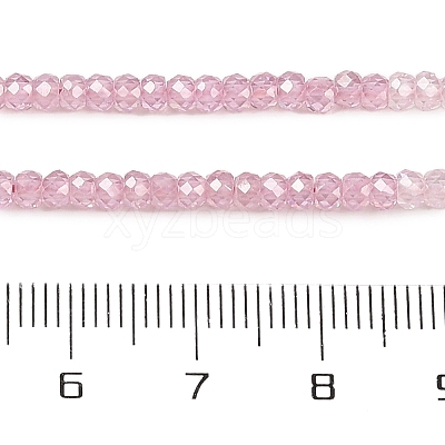 Transparent Gradient Color Cubic Zirconia Strand ZIRC-NH0002-01E-1