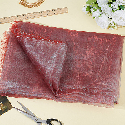 Polyester Mesh Fabric DIY-WH0899-732A-1