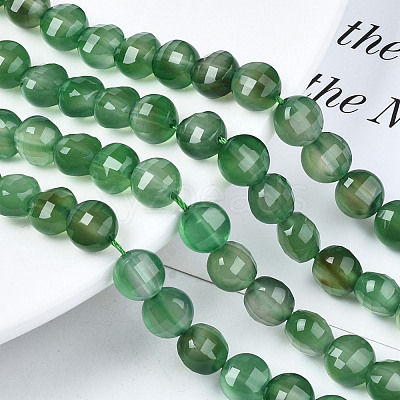 Natural Agate Beads Strands G-N326-100A-09-1
