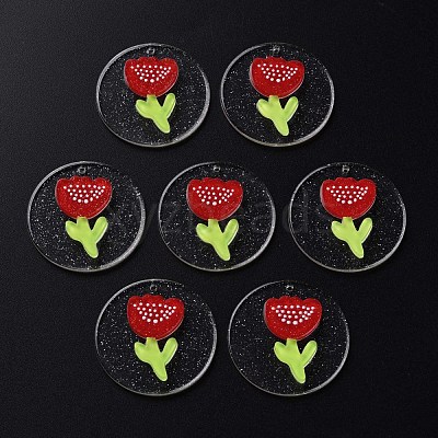 Cellulose Acetate(Resin) Pendants KY-N015-76-1