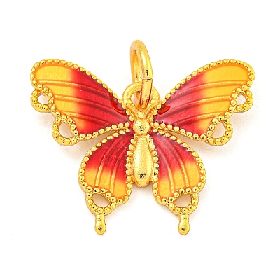 Rack Plating Brass Enamel Pendants KK-Z054-05G-02-1