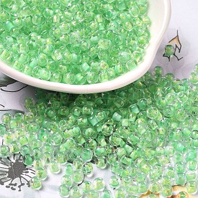 Transparent Glass Round Seed Beads SEED-B001-05A-06-1