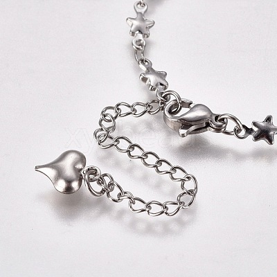 304 Stainless Steel Bracelet Making STAS-WH0014-25P-1