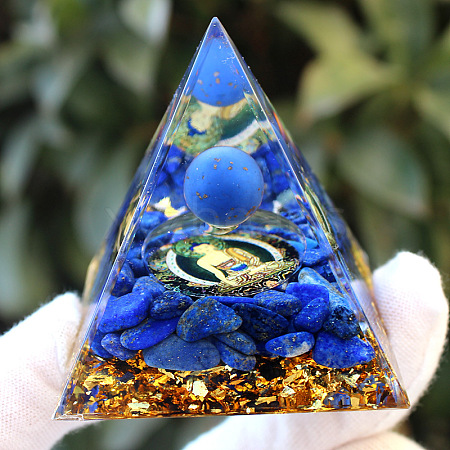 Orgonite Pyramid Resin Energy Generators PW-WG94568-05-1