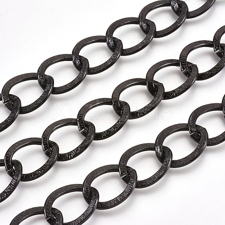 Aluminium Twisted Chains Curb Chains CHF003Y-16-1