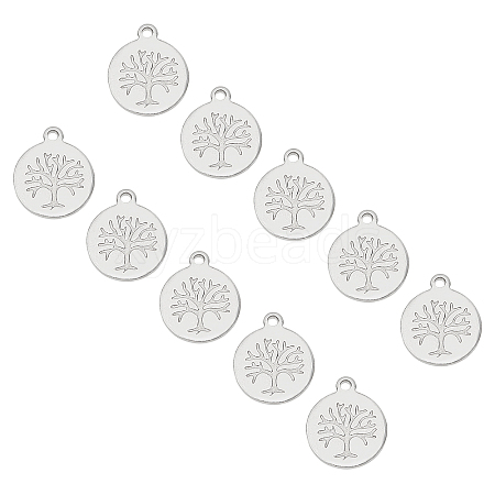 Unicraftale 201 Stainless Steel Charms STAS-UN0013-50P-1