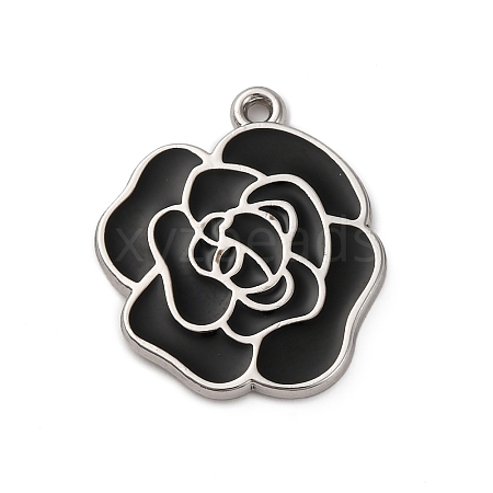 Alloy Enamel Pendants PALLOY-R162-13P-04-1