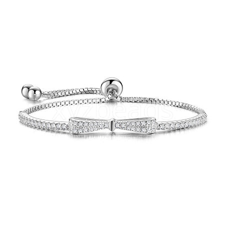 SHEGRACE Rhodium Plated 925 Sterling Silver Bracelets JB497A-1