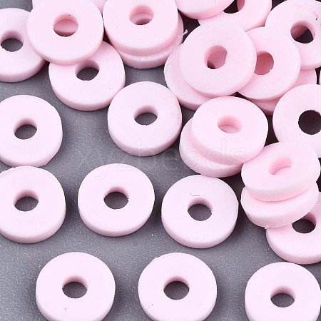 Handmade Polymer Clay Beads X-CLAY-Q251-6.0mm-33-1