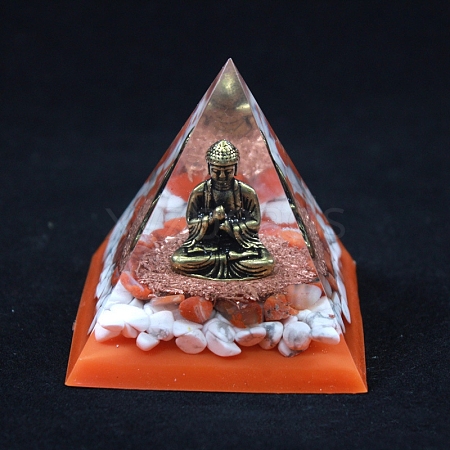 Orgonite Pyramid Resin Energy Generators PW-WG10273-01-1