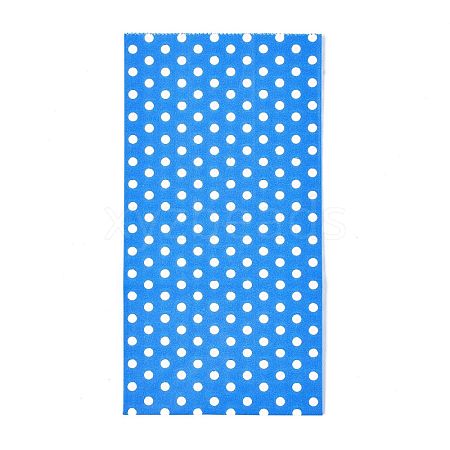 Eco-Friendly Polka Dot Pattern Kraft Paper Bags AJEW-M207-A01-03-1