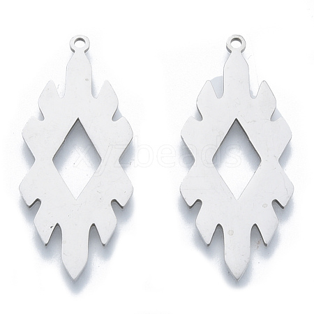 Non-Tarnish 201 Stainless Steel Pendants STAS-N090-LA963-1-1