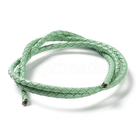 Braided Leather Cord VL3mm-14-1