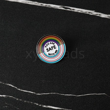 Pride Rainbow Enamel Pins PW-WG51328-04-1