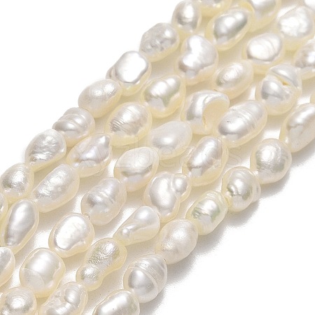 Natural Cultured Freshwater Pearl Beads Strands PEAR-A005-13C-01-1