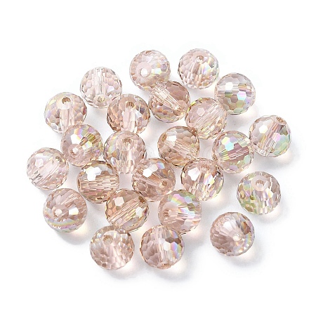 AB Color Plated Glass Beads EGLA-P059-02A-AB02-1