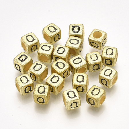 Acrylic Beads PB43C9308-G-Q-1