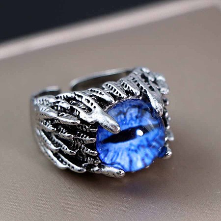 Dragon Eye Men's Fashion Ring Zinc Alloy Hip-hop Ring WA6596-3-1