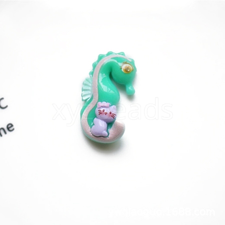 Marine Organism Theme Resin Decoden Cabochons PW-WGE6B9B-07-1