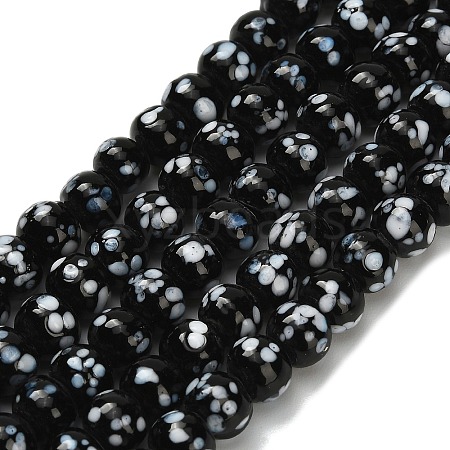 Handmade Lampwork Beads Strands LAMP-H071-01A-06-1