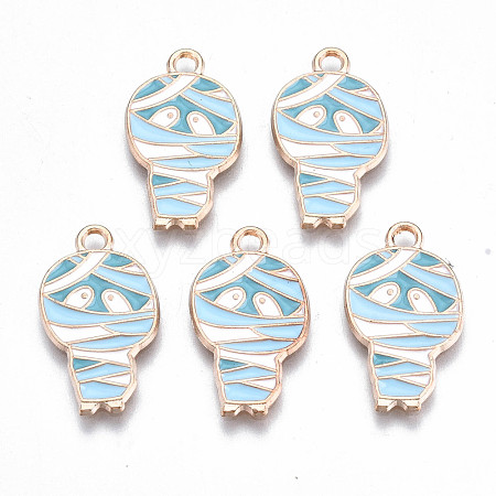 Alloy Enamel Pendants ENAM-Q442-016-RS-1