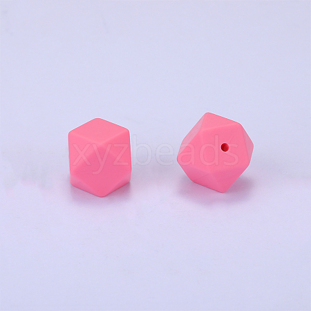 Hexagonal Silicone Beads SI-JX0020A-07-1