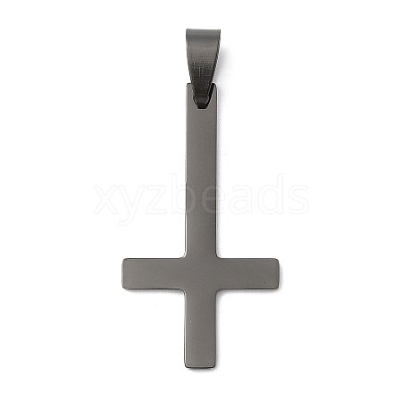 201 Stainless Steel Pendants STAS-Q341-01A-EB-1