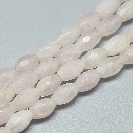 Natural Rose Quartz Beads Strands G-S357-A07-1