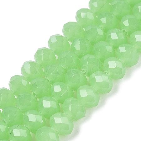 Glass Beads Strands EGLA-A044-J8mm-D01-1