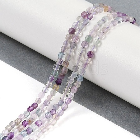 Natural Fluorite Beads Strands G-O201B-101A-1