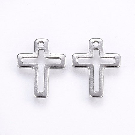 Tarnish Resistant 304 Stainless Steel Charms STAS-I094-14P-1