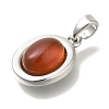 Natural Carnelian(Dyed & Heated) Pendants KK-K388-05P-2