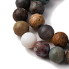 Natural Ocean Agate/Ocean Jasper Beads Strands G-G772-06-B-4