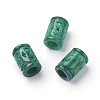 10Pcs Natural Myanmar Jade/Burmese Jade European Beads G-TAG0001-04-1