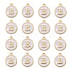 Golden Plated Alloy Charms ENAM-S118-01B-2