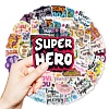 50Pcs Paper Self-Adhesive Picture Stickers AJEW-S036-14-3