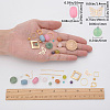 SUNNYCLUE DIY Gemstone Earring Making Kits DIY-SC0013-14-6