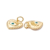 Rack Plating Brass Enamel Charms KK-C247-05G-3