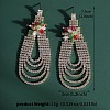 Rhinestone Studs Earrings for Women PW-WGDCBCF-03-1