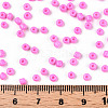 Baking Paint Glass Seed Beads SEED-S002-K2-5