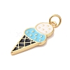 Rack Plating Brass Enamel Pendants KK-S372-03C-02-2