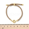 Adjustable Nylon Cord Bracelets X-BJEW-C096-01G-15-5