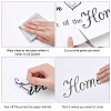 Rectangle PVC Wall Stickers DIY-WH0228-214-7