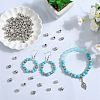 100Pcs Tibetan Style Alloy Beads FIND-SP0002-23-4