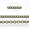 Soldered Brass Coated Iron Rolo Chains CH-S125-08B-AB-1