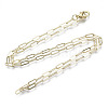 Brass Paperclip Chains MAK-S072-10B-KC-3