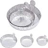 Olycraft 90Pcs 3 Style Aluminum Foil Weighing Dish AJEW-OC0002-56-1