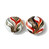 Handmade Gold Sand Lampwork Beads FOIL-B001-02A-1