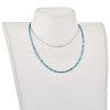 Natural Apatite Beaded Necklaces NJEW-JN02990-03-4